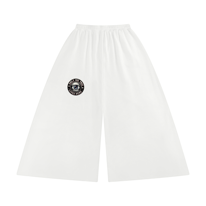 Only the true lives here Women's Raw Edge Wide Leg Sweatpants