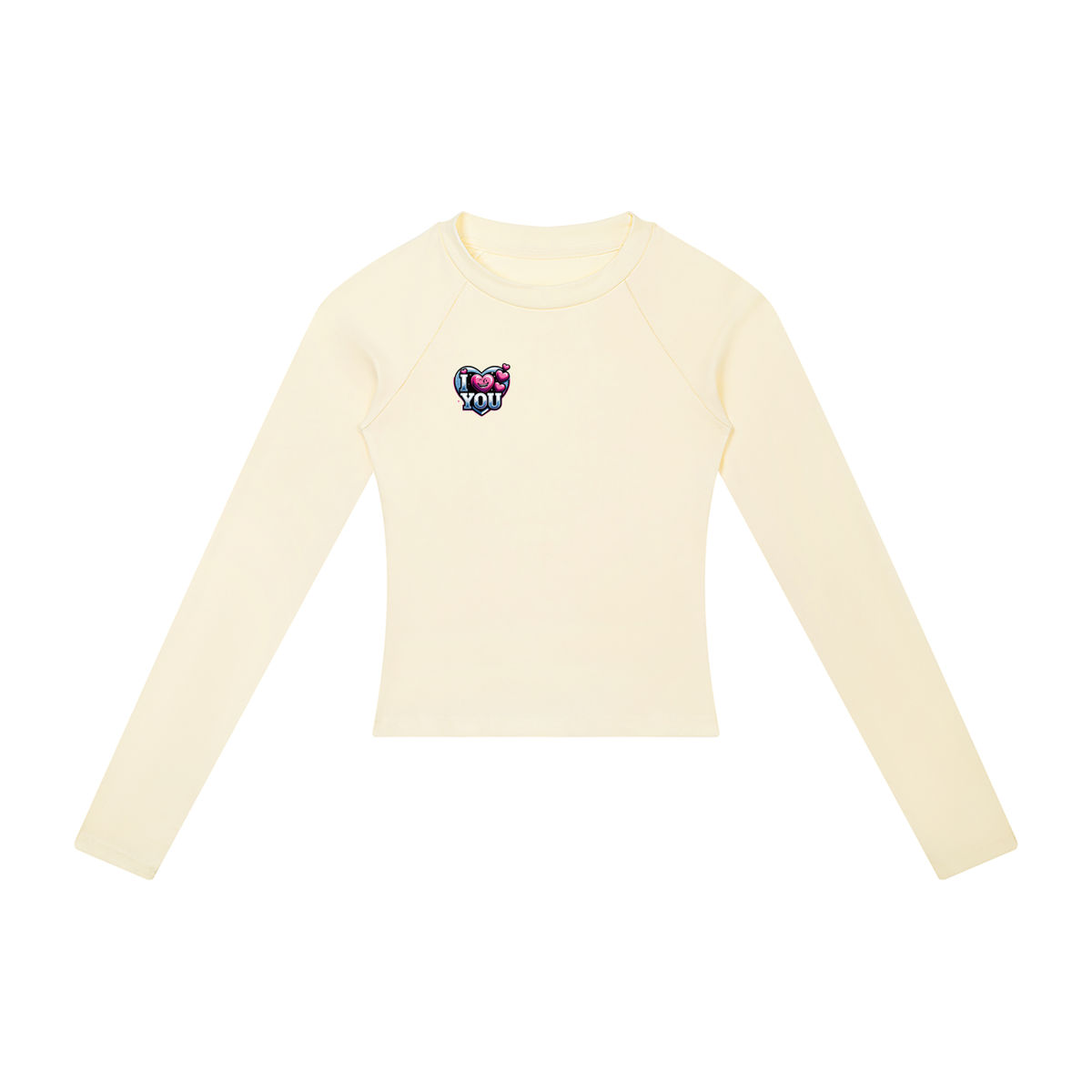 I Love me! Women’s Slim Raglan Long Sleeve T-Shirt
