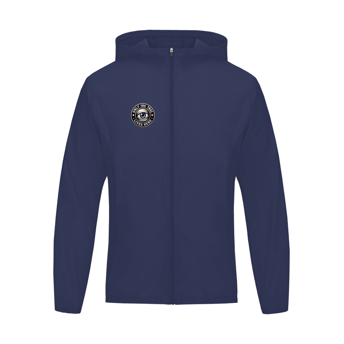 Onl the true lives here Soft Hooded Sports Jacket