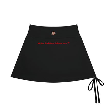 Love Yourself 1st Effertlessly Women's Drawstring 1 Line Yoga Skirt