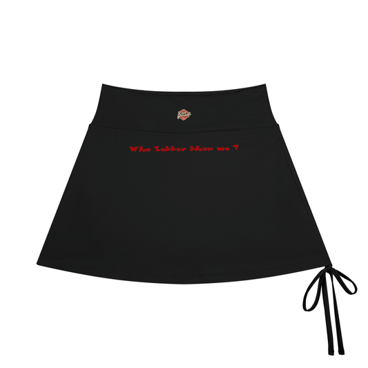 Love Yourself 1st Effertlessly Women's Drawstring 1 Line Yoga Skirt
