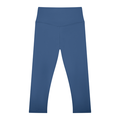 Fire Heart Women's High Waisted Yoga Capri Leggings