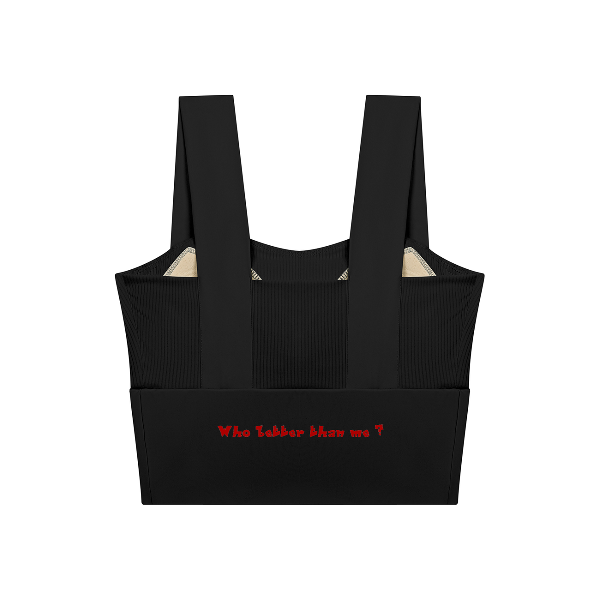 I'm better than me! Women's Yoga Crop Tank Top