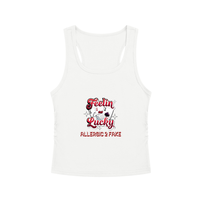 Feeling Lucky Women’s Ruched Tank Top