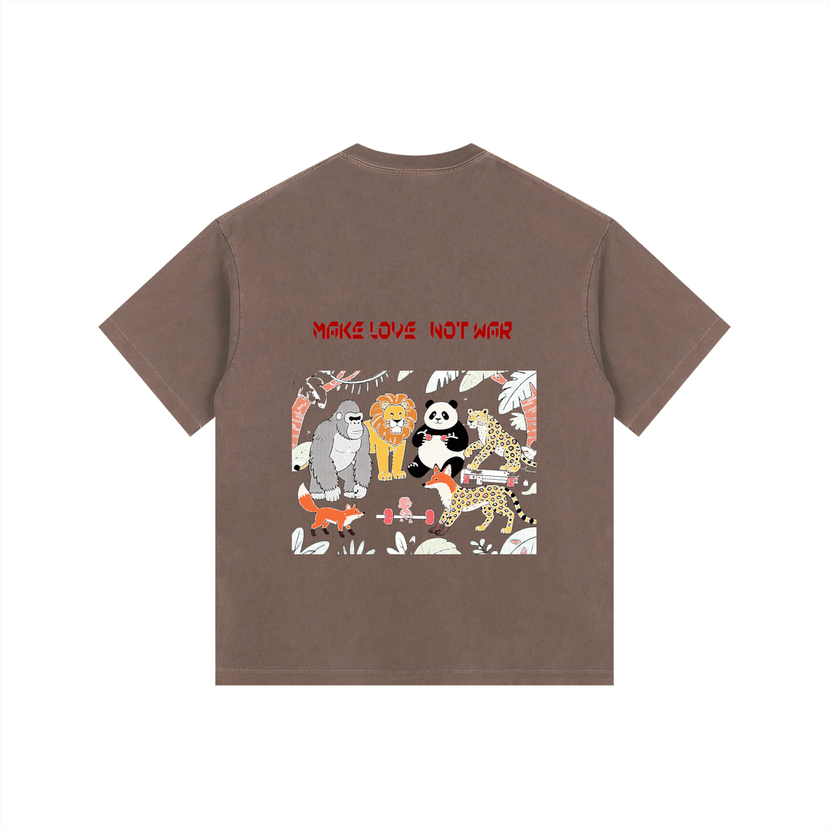 Resilience Washed Oversized Cotton T-Shirt
