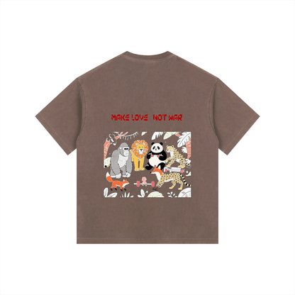 Resilience Washed Oversized Cotton T-Shirt