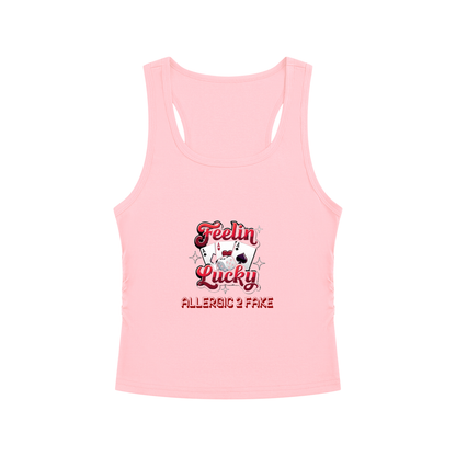 Feeling Lucky Women’s Ruched Tank Top