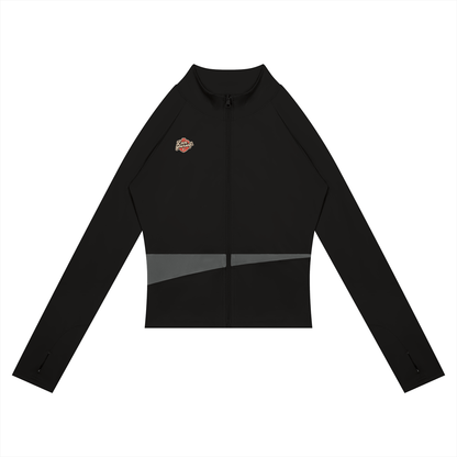Love yourself 1st. Women's Paneled Yoga Jacket