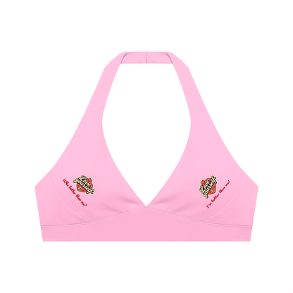 Love Yourself 1st Women’s Halter Yoga Sports Bra