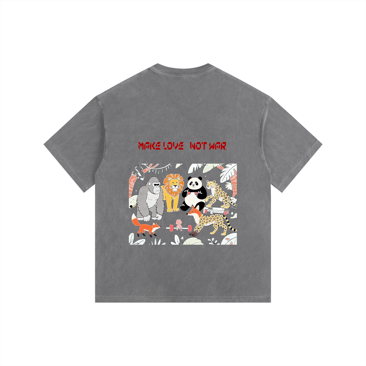 Resilience Washed Oversized Cotton T-Shirt
