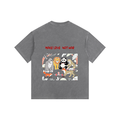Resilience Washed Oversized Cotton T-Shirt