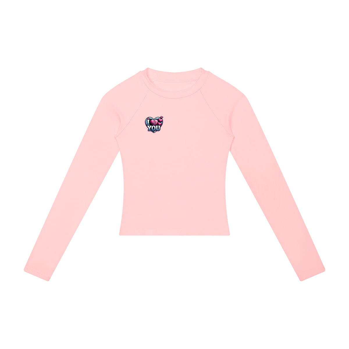 I Love me! Women’s Slim Raglan Long Sleeve T-Shirt