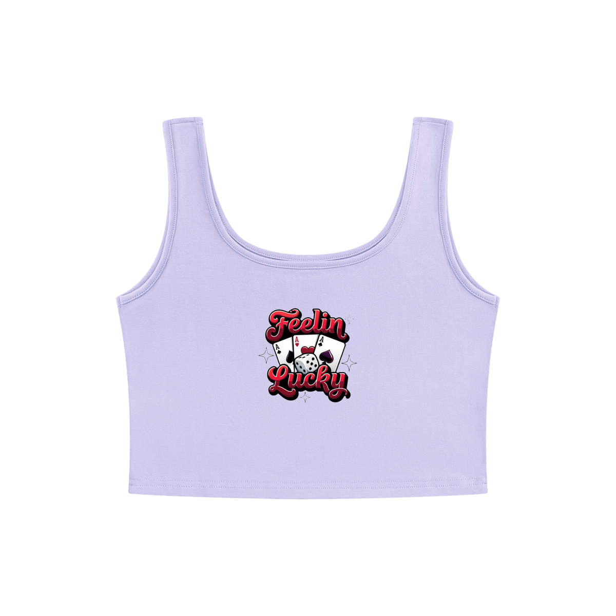 Feeling Luck Women's Cropped Tank Top