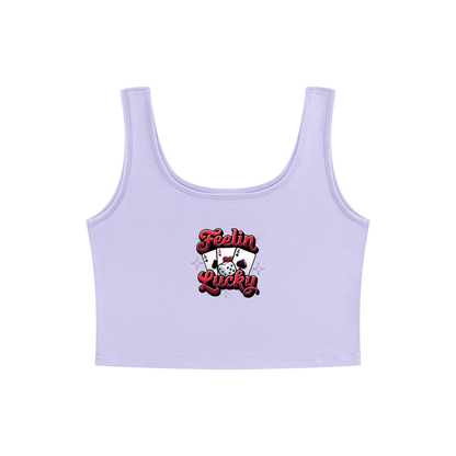 Feeling Luck Women's Cropped Tank Top