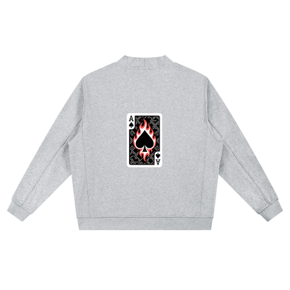 Ace of spades Essential Heavyweight Sweat Cardigan