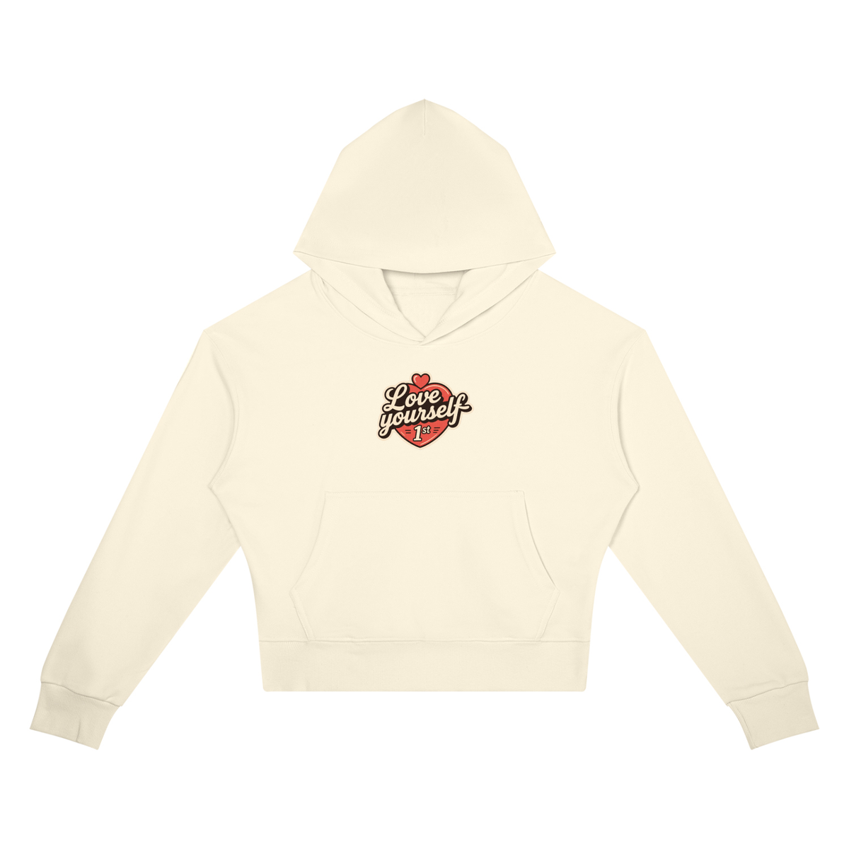 Women’s Crop Drop Shoulder Hoodie