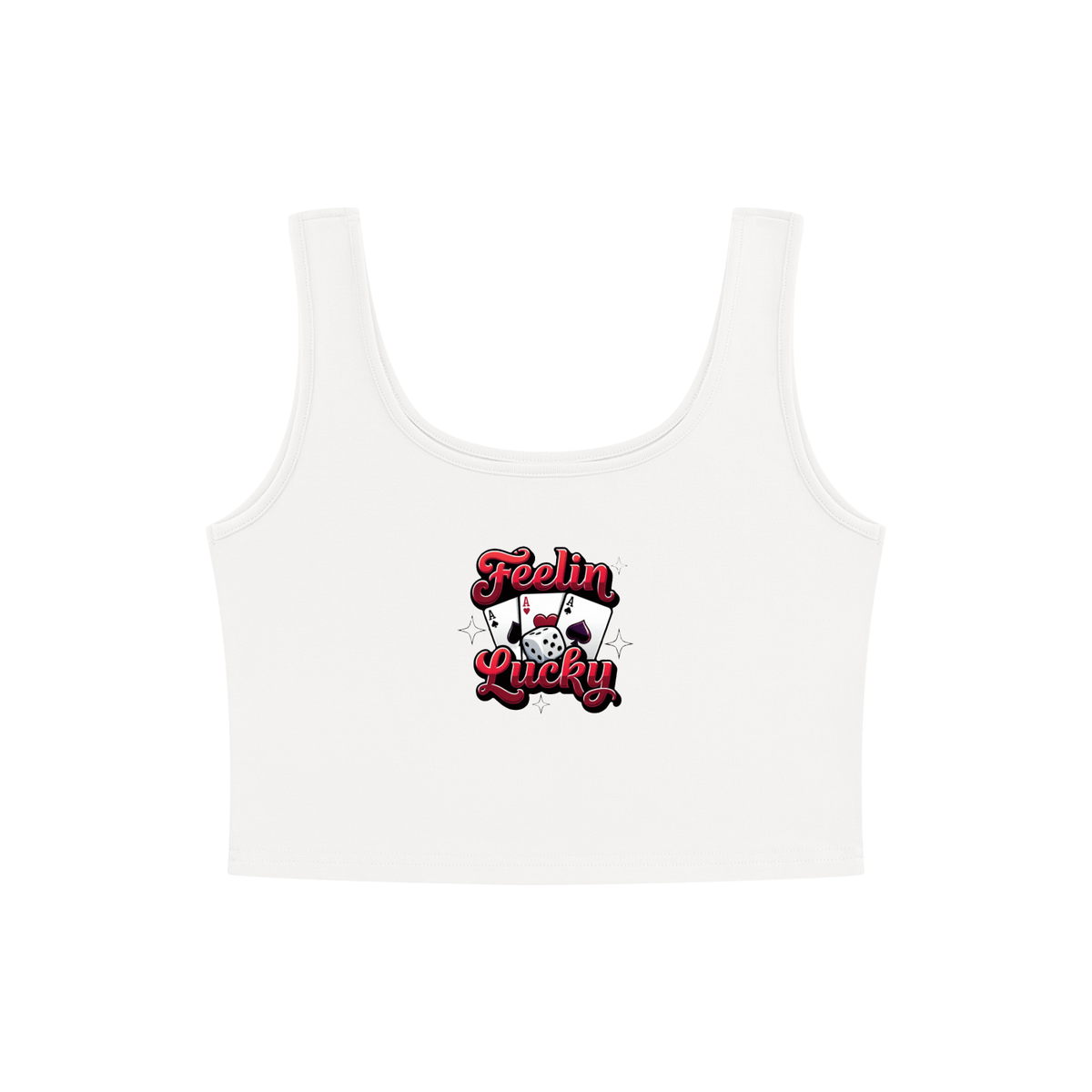 Feeling Luck Women's Cropped Tank Top