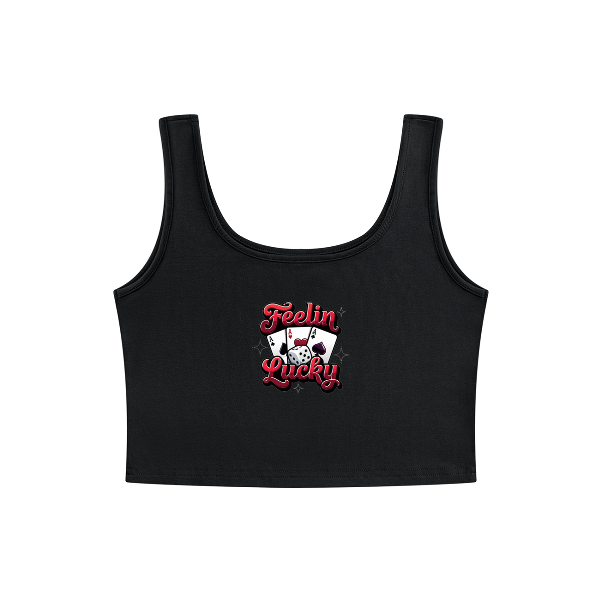 Feeling Luck Women's Cropped Tank Top