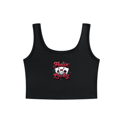 Feeling Luck Women's Cropped Tank Top