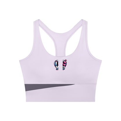 I love you Women's Color Block Yoga Tank Top