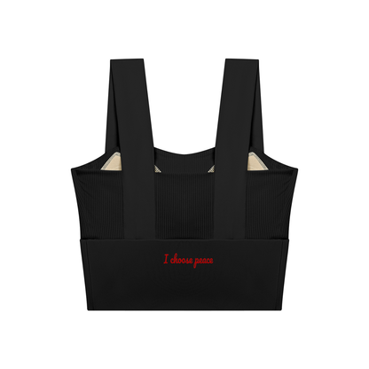 Women's Yoga Crop Tank Top