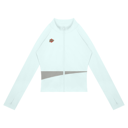 Love yourself 1st. Women's Paneled Yoga Jacket