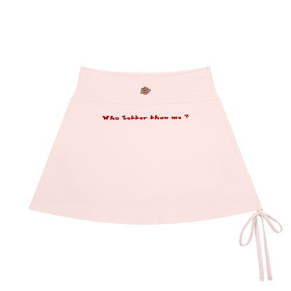 Love Yourself 1st Effertlessly Women's Drawstring 1 Line Yoga Skirt