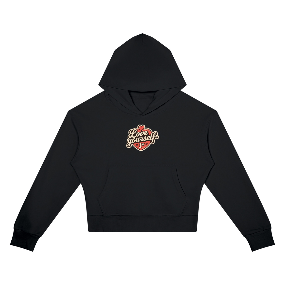 Women’s Crop Drop Shoulder Hoodie