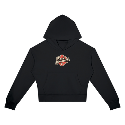 Women’s Crop Drop Shoulder Hoodie