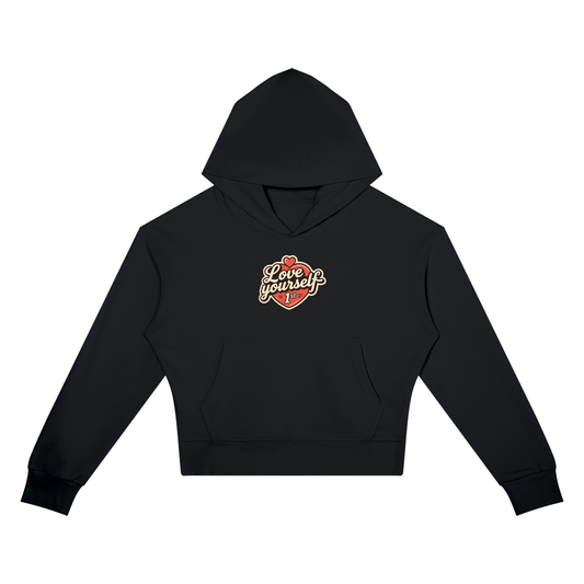 Women’s Crop Drop Shoulder Hoodie