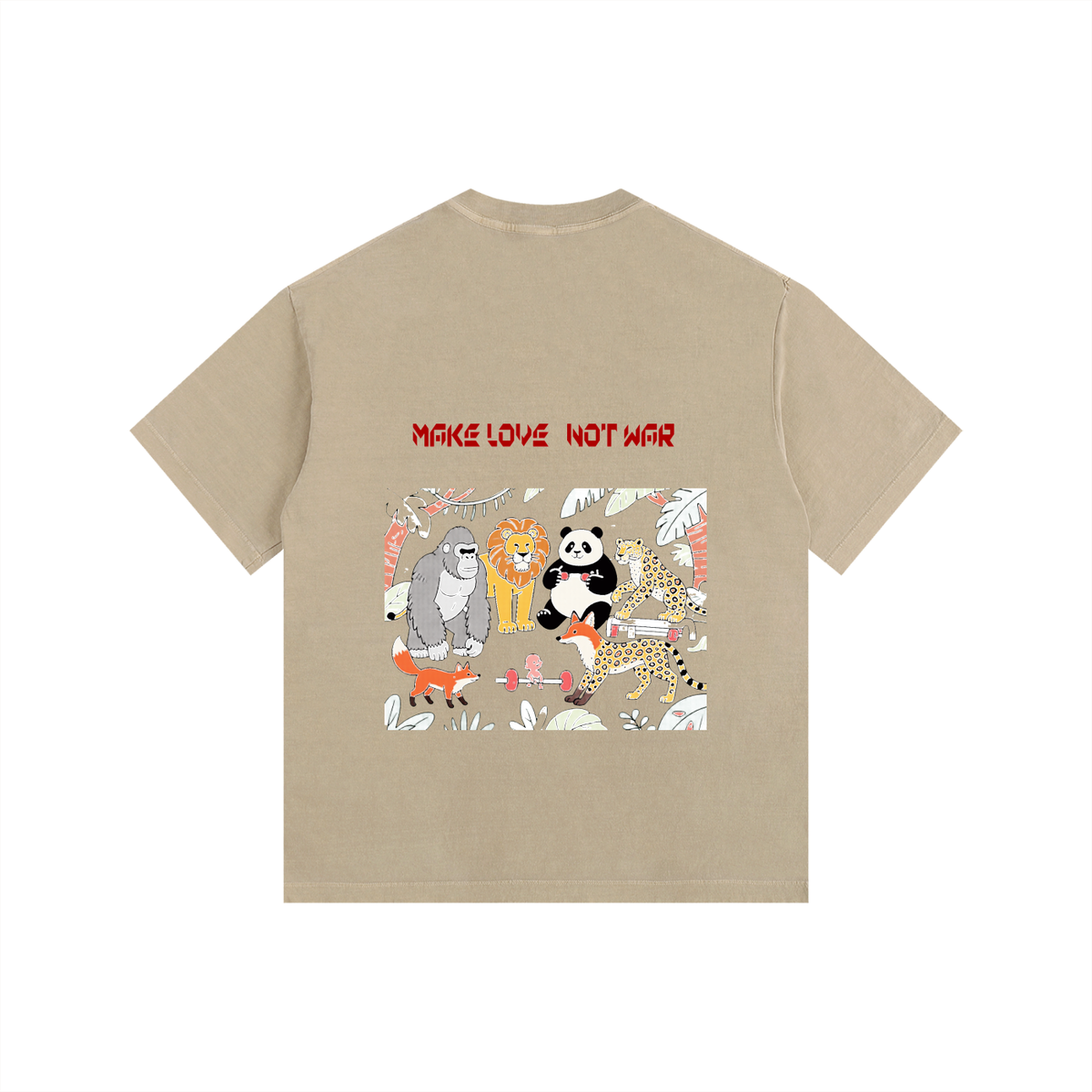 Resilience Washed Oversized Cotton T-Shirt