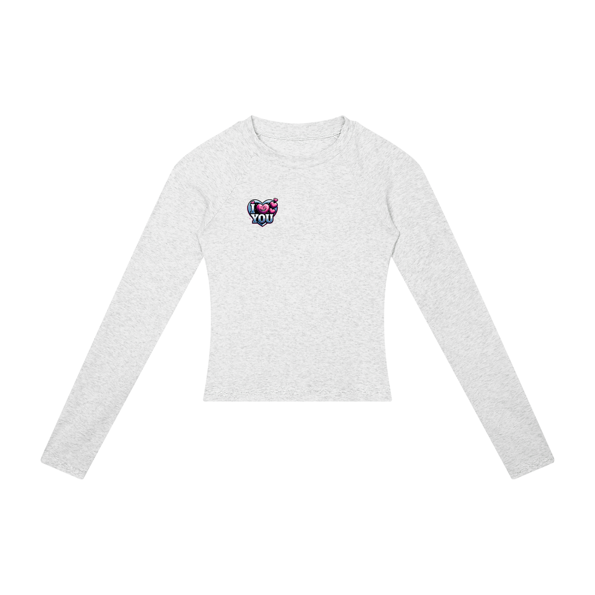 I Love me! Women’s Slim Raglan Long Sleeve T-Shirt