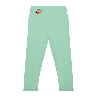 Love yourself 1st Women's High Waisted Yoga Capri Leggings