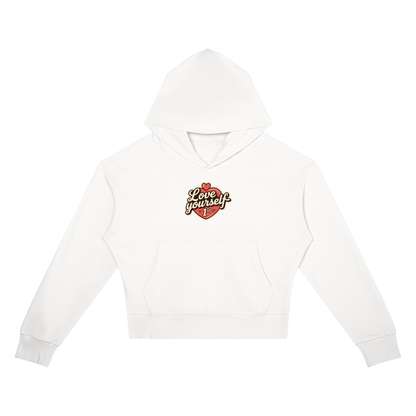 Women’s Crop Drop Shoulder Hoodie