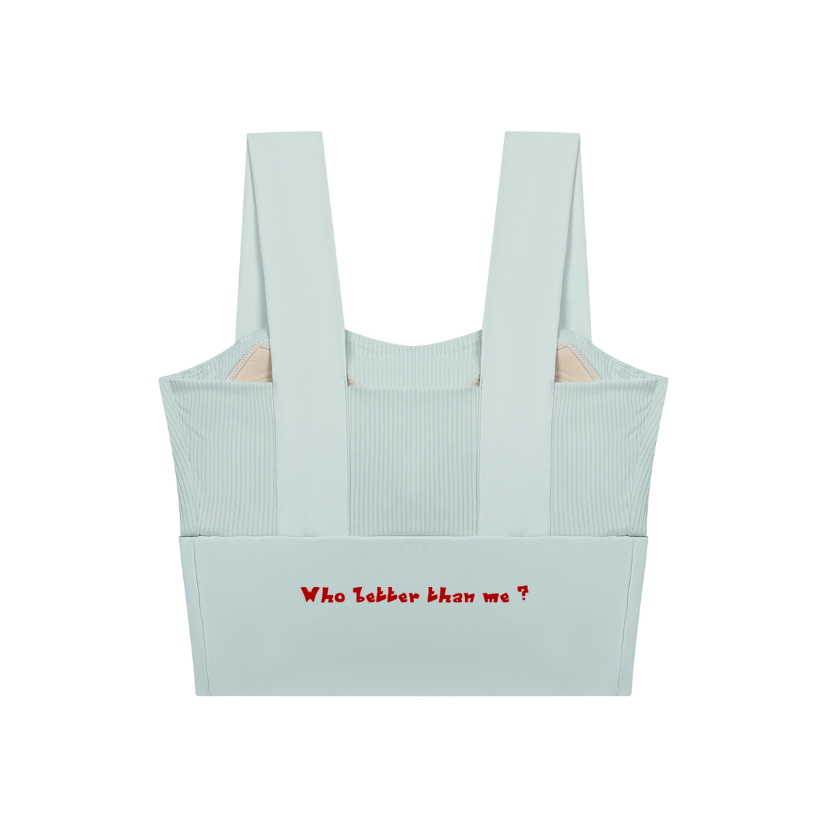 I'm better than me! Women's Yoga Crop Tank Top