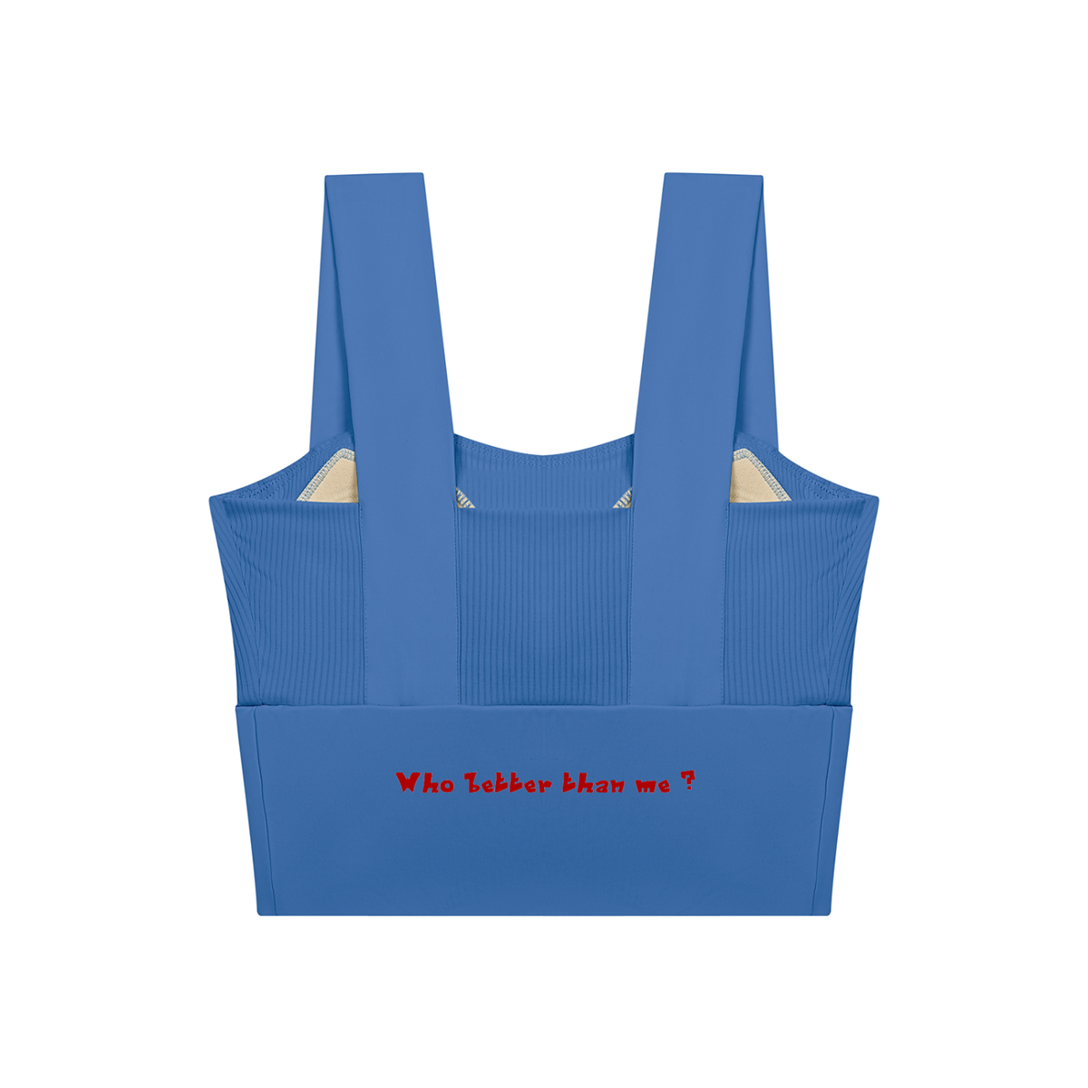 I'm better than me! Women's Yoga Crop Tank Top