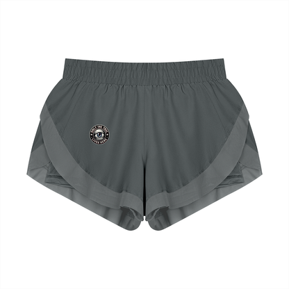 Love yourself 1st only the truth lives here Women's Paneled Yoga Shorts