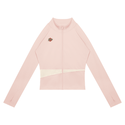 Love yourself 1st. Women's Paneled Yoga Jacket