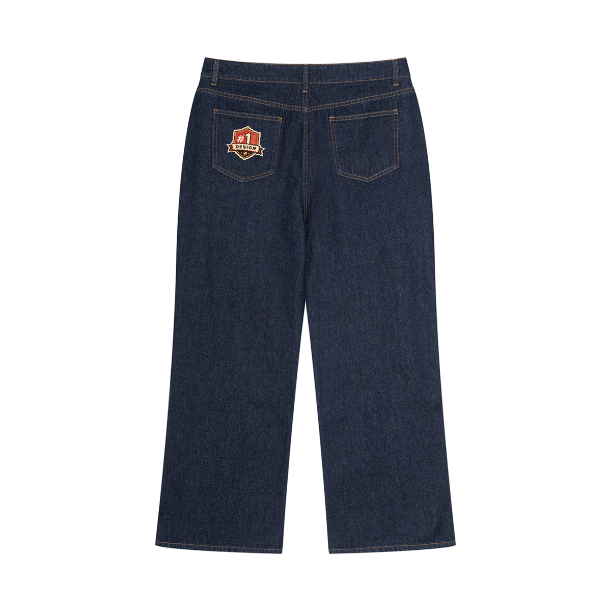 Cool Men's Vintage Wash Denim Jeans