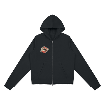 Women’s Love Yourself 1st Raw Edge Full Zip Hoodie