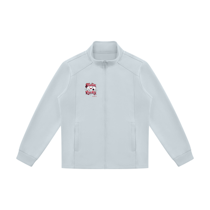 Feeling Lucky Unisex Stand Collar Track Jacket