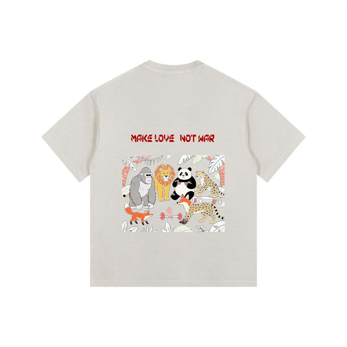 Resilience Washed Oversized Cotton T-Shirt