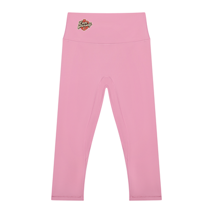Love yourself 1st Women's High Waisted Yoga Capri Leggings