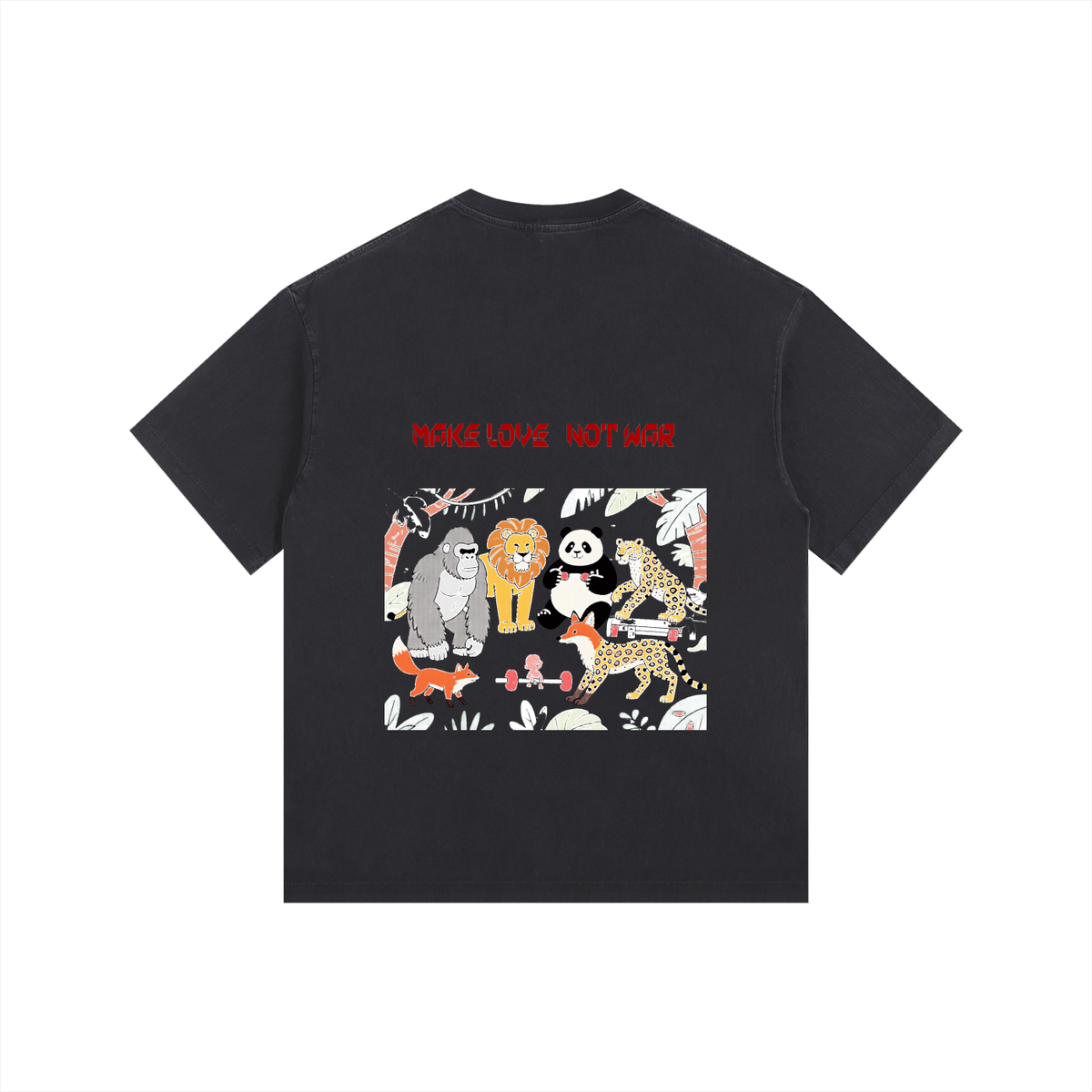Resilience Washed Oversized Cotton T-Shirt