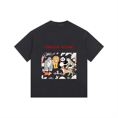 Resilience Washed Oversized Cotton T-Shirt