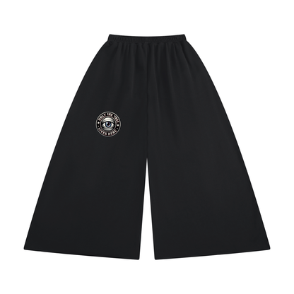 Only the true lives here Women's Raw Edge Wide Leg Sweatpants