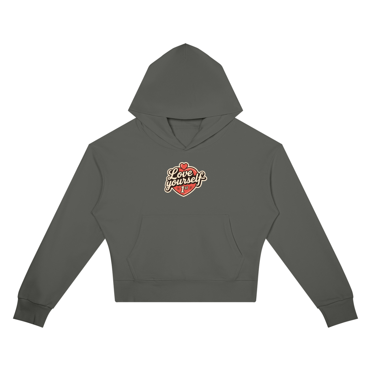 Women’s Crop Drop Shoulder Hoodie