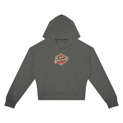 Women’s Crop Drop Shoulder Hoodie