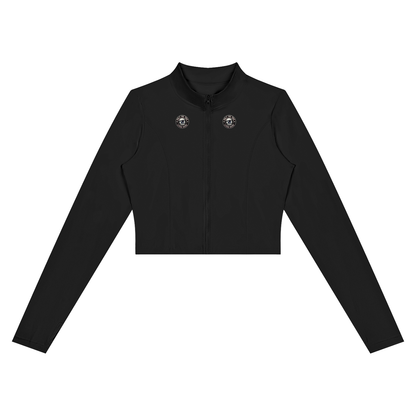 Only the true lives here Women’s Crop Yoga Sports Jacket