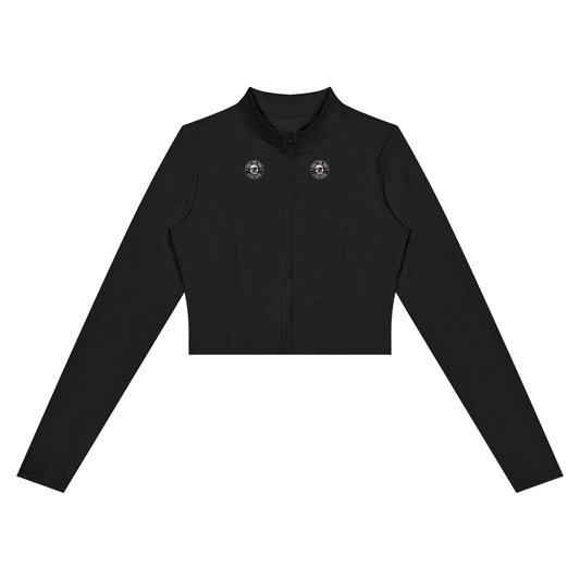 Only the true lives here Women’s Crop Yoga Sports Jacket